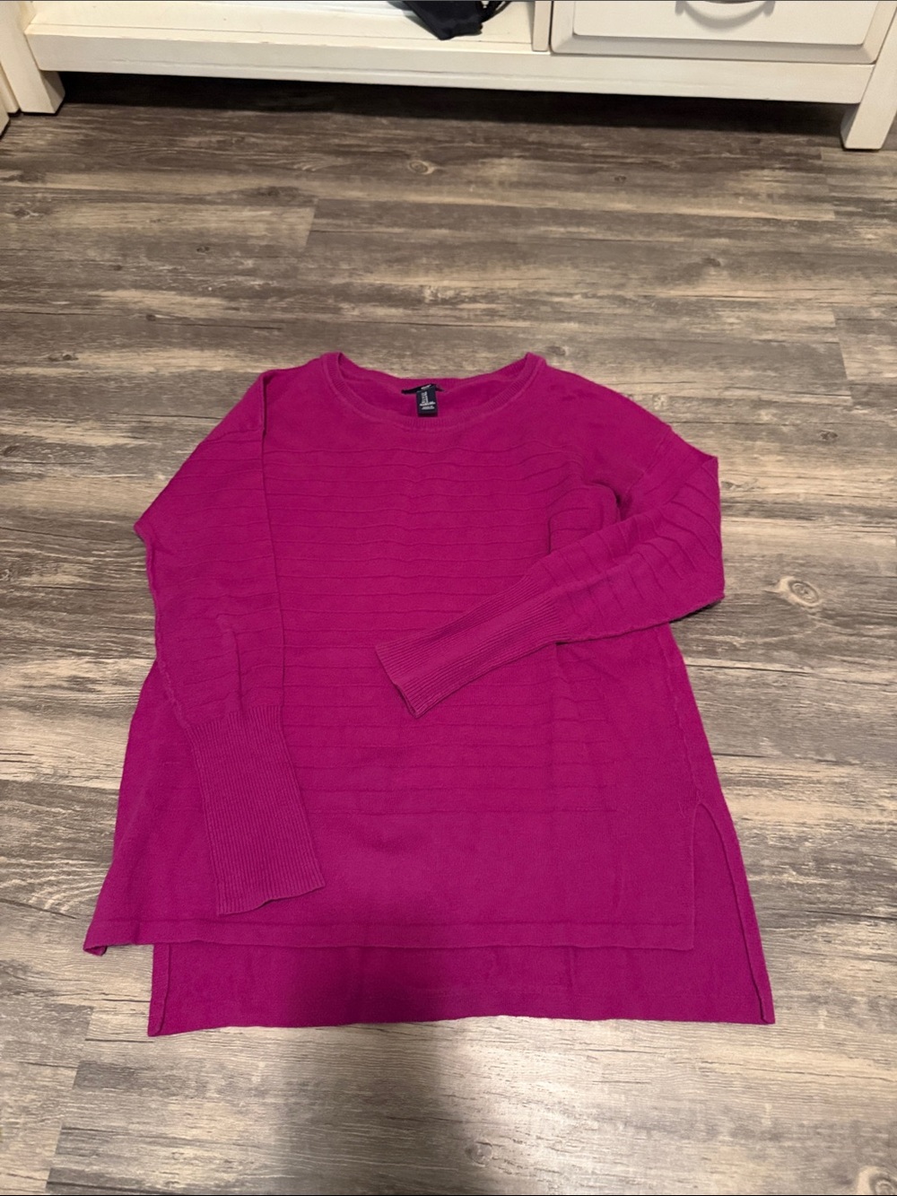 GAP Women's Scoop Neck Sweater - Hot Pink